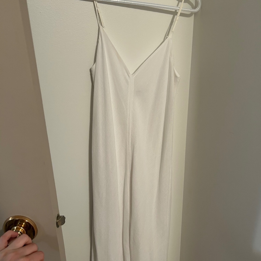Babaton long white dress